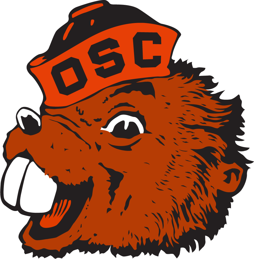 Oregon State Beavers 1951-1961 Primary Logo diy DTF decal sticker